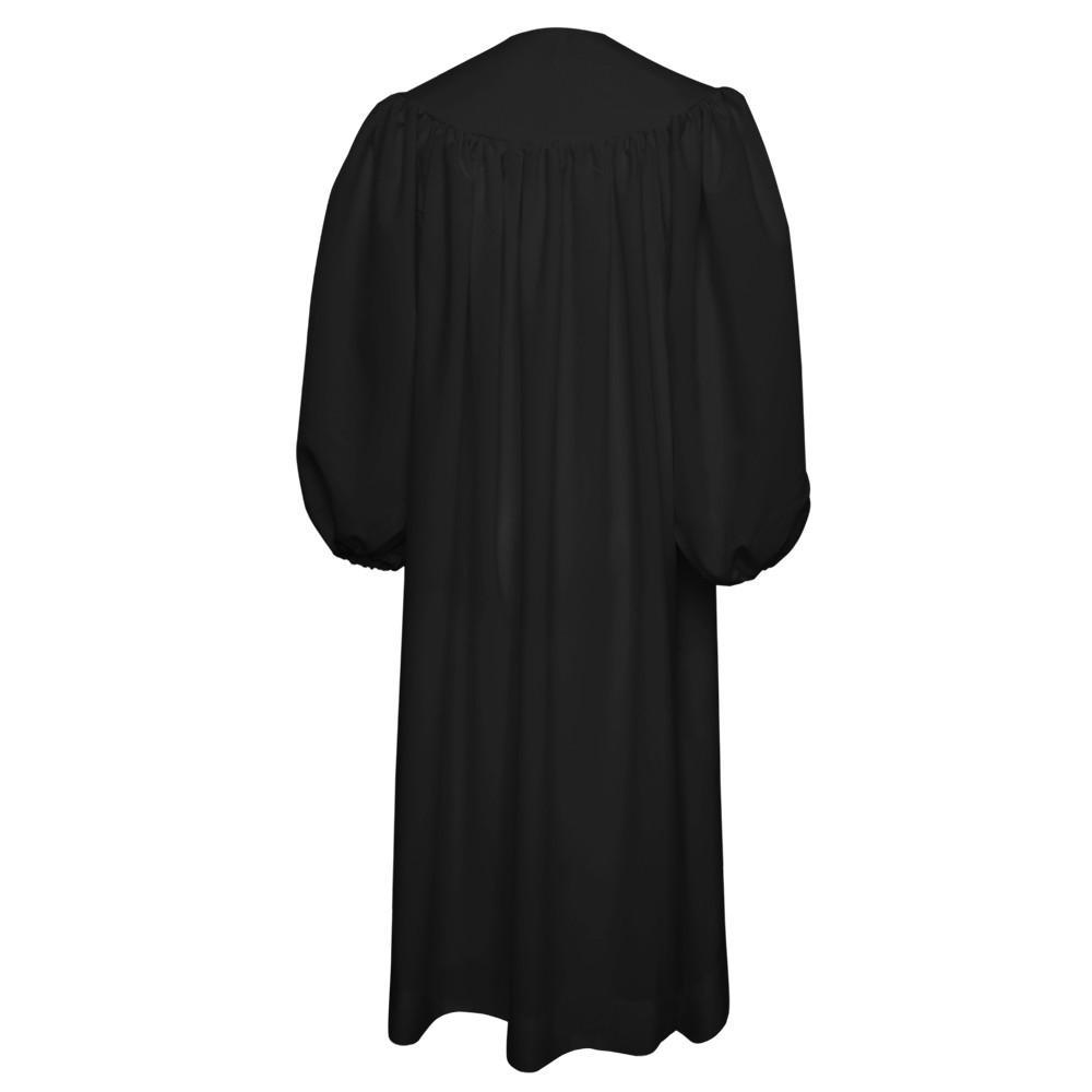 Premium Black Baptismal Robe – Churchings Canada